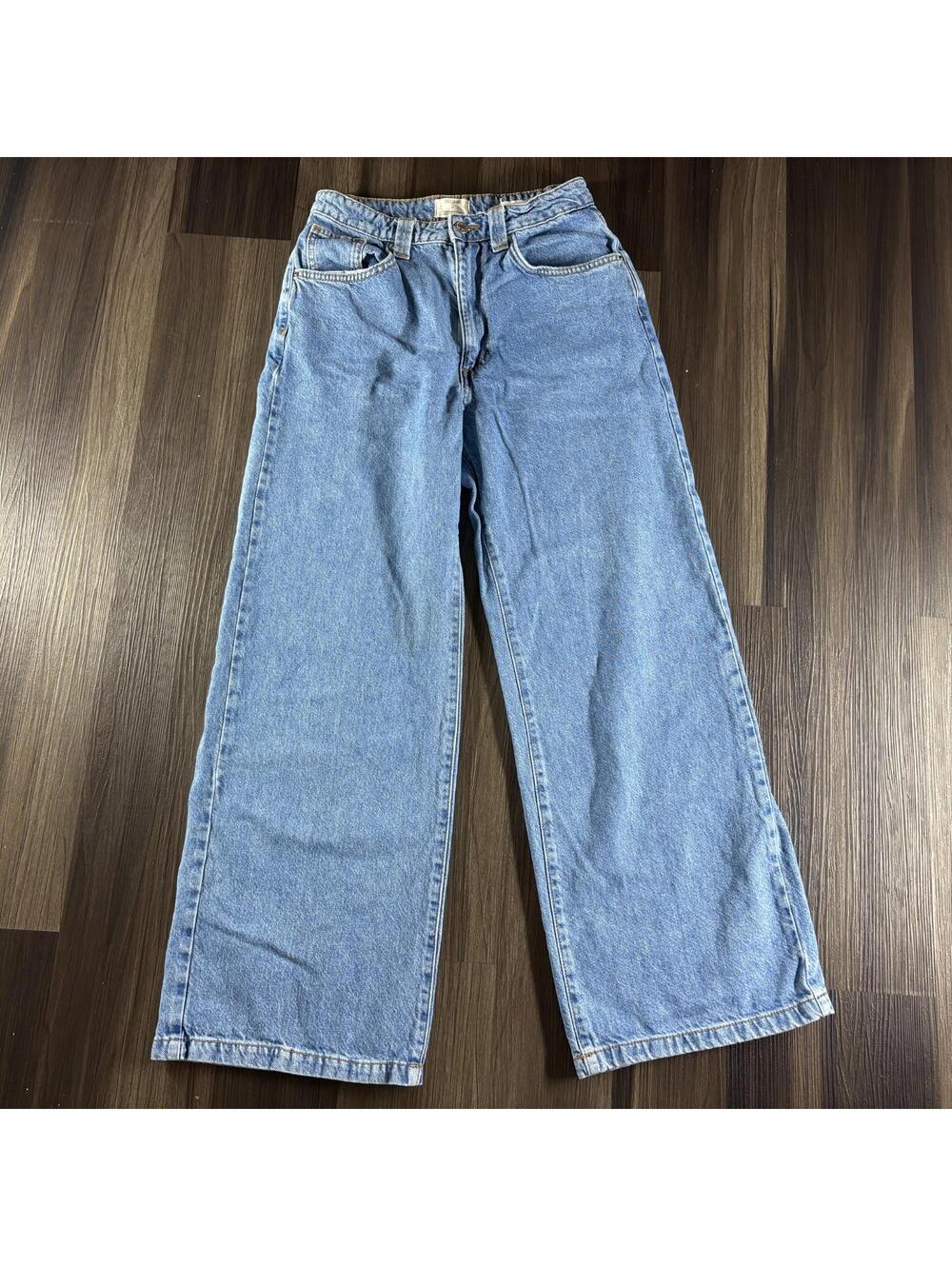 COTTON ON Super Baggy Jeans Womens Size 26 x28 Medium Wash